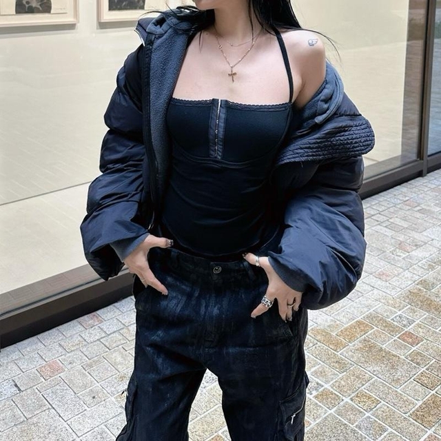 áo dây cách điệu dáng corset nhà bạch tuộc ( corset VER 2)