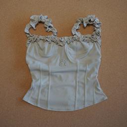 (PRE-ORDER 10 NGÀY) Áo ôm 2 dây bèo corset ver1 plus Nhabachtuoc