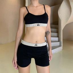 QUẦN BIKER thể thao LOGO THÊU NHÀ BẠCH TUỘC (SPORTY SET )